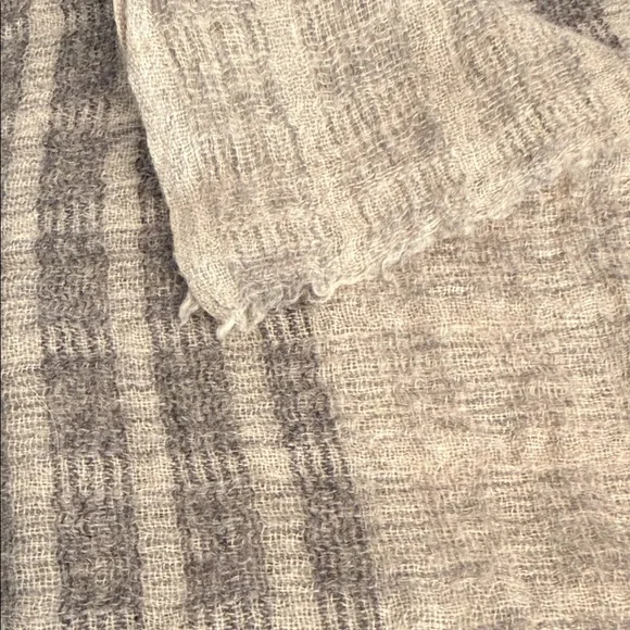 Winter Scarf Bundle Lot 6 Mixed Styles Plaid Blanket Knit Wrap - Picture 6 of 9